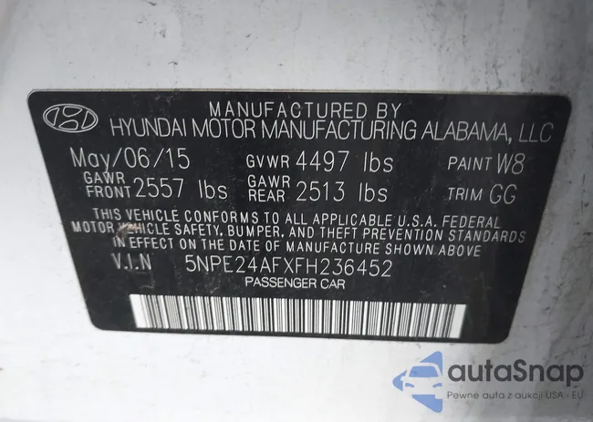 5NPE24AFXFH236452: 42386744