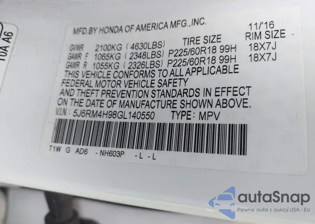 5J6RM4H98GL140550: 42387927