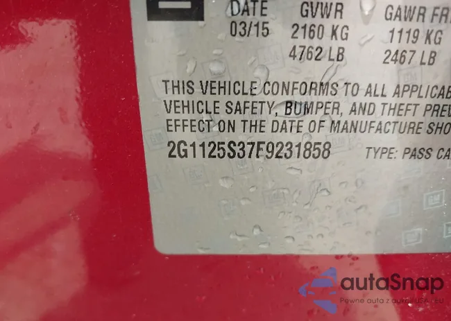 2G1125S37F9231858: 42388062