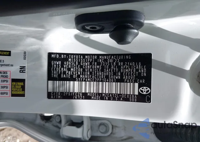 5YFP4MCE2PP164061: 42388119