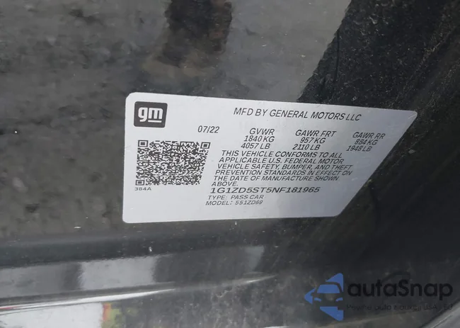 1G1ZD5ST5NF181965: 42388292