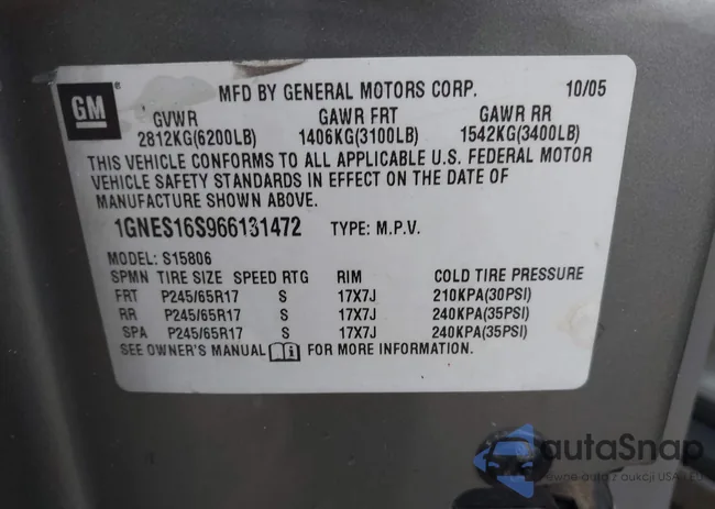 1GNES16S966131472: 42388372