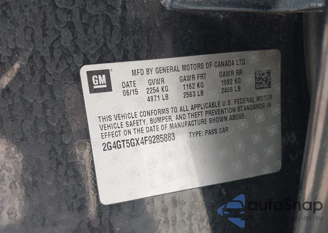 2G4GT5GX4F9285883: 42388435