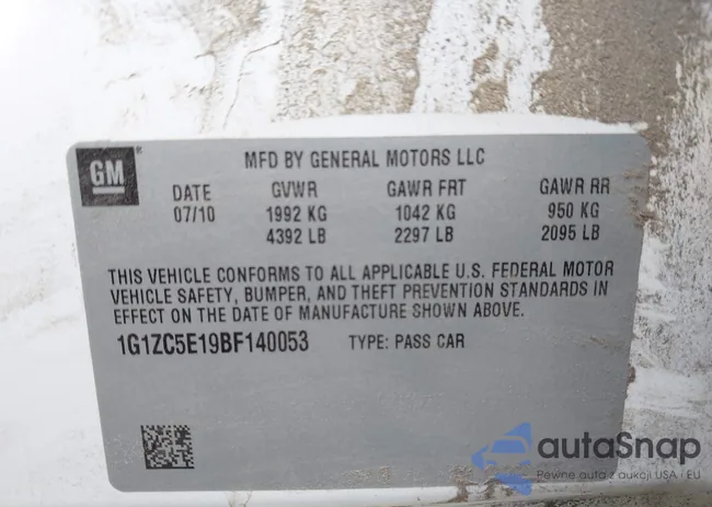 1G1ZC5E19BF140053: 42387659