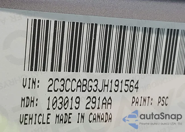 2C3CCABG3JH191564: 42387794
