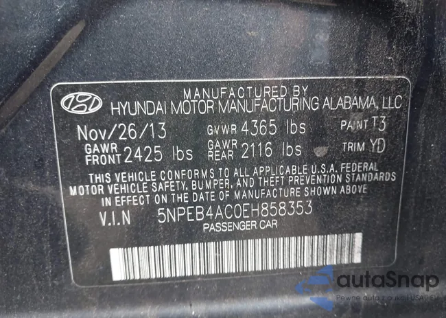 5NPEB4AC0EH858353: 42388987