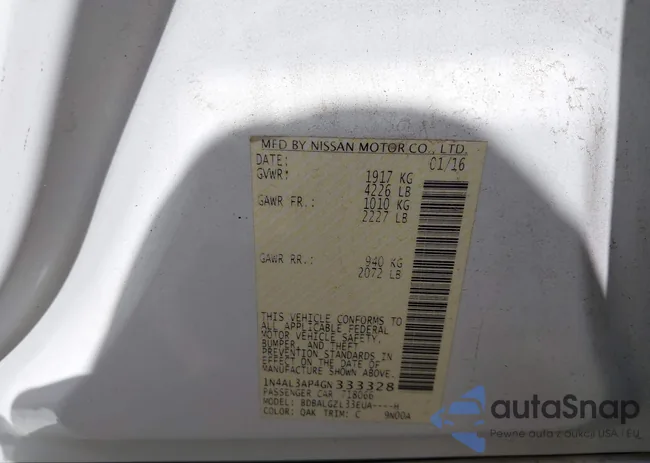 1N4AL3AP4GN333328: 42389126