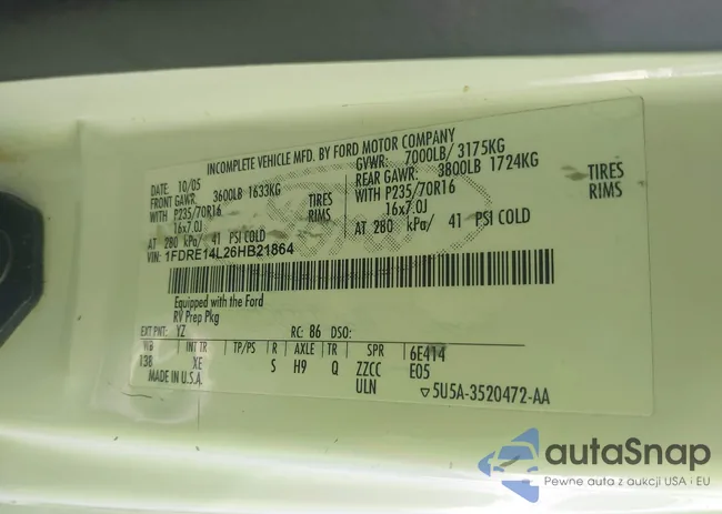 1FDRE14L26HB21864: 42389174