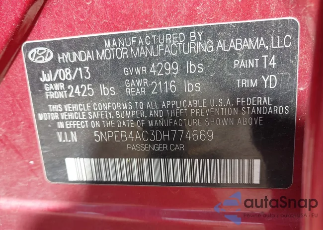 5NPEB4AC3DH774669: 42389324