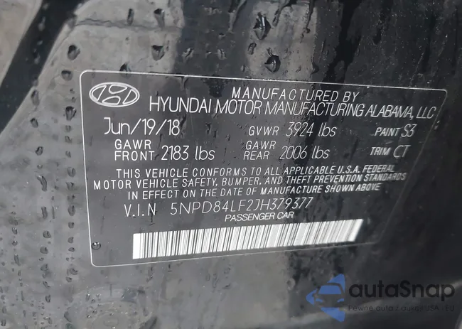 5NPD84LF2JH379377: 42389327