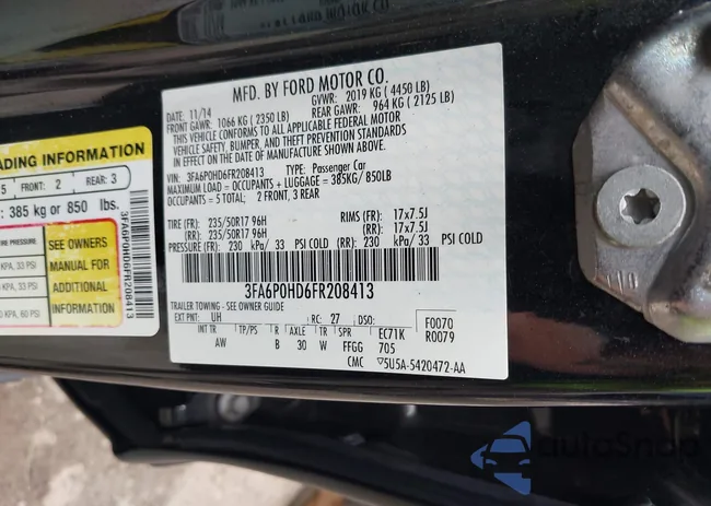 3FA6P0HD6FR208413: 42389328