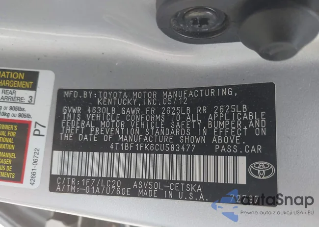 4T1BF1FK6CU583477: 42389372