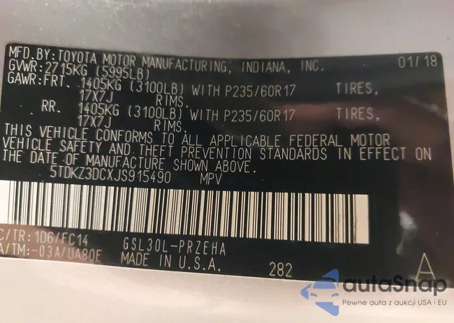 5TDKZ3DCXJS915490: 42389414