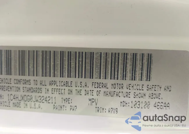 1C4HJXDG0JW324211: 42388525