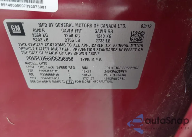 2GKFLUE53C6298556: 42388532