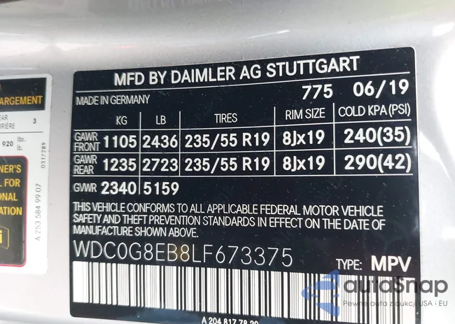 WDC0G8EB8LF673375: 42388636