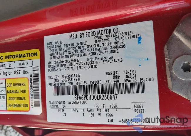 3FA6P0HD0LR260647: 42388694