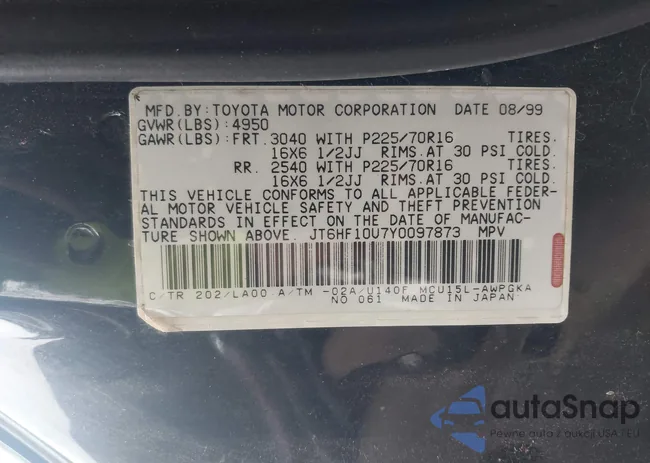 JT6HF10U7Y0097873: 42388802