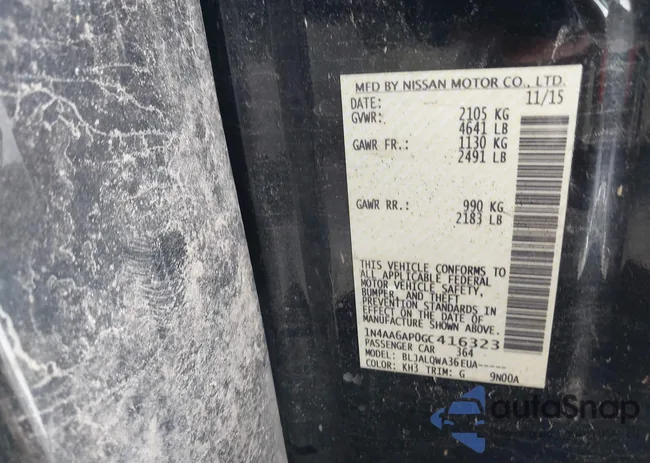 1N4AA6AP0GC416323: 42388851