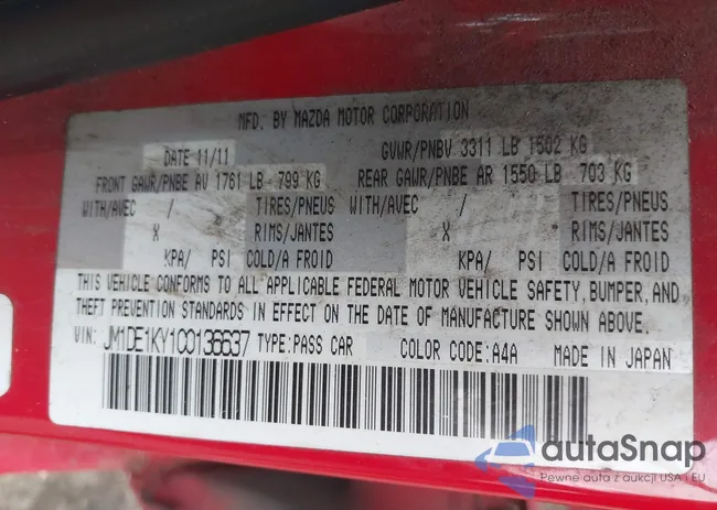 JM1DE1KY1C0136637: 42390043