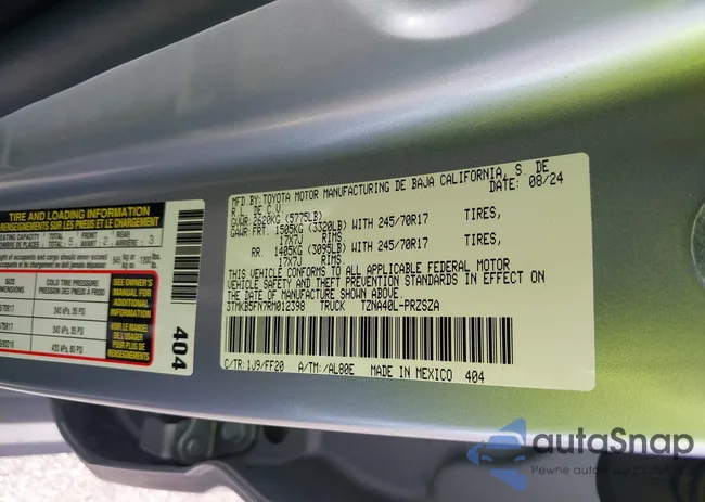 3TMKB5FN7RM012398: 42390197