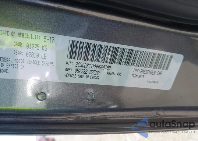 2C3CDXCTXHH660798: 42390336