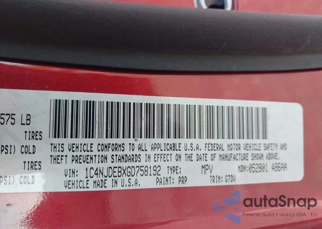 1C4NJDEBXGD758192: 42389534