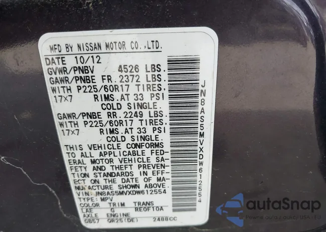 JN8AS5MVXDW612554: 42389740