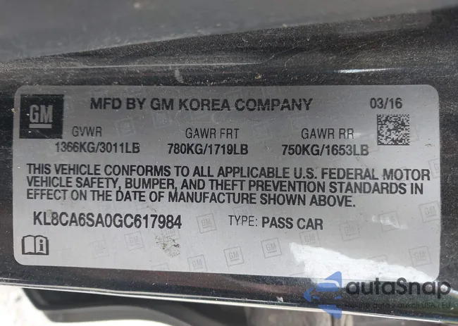 KL8CA6SA0GC617984: 42389784