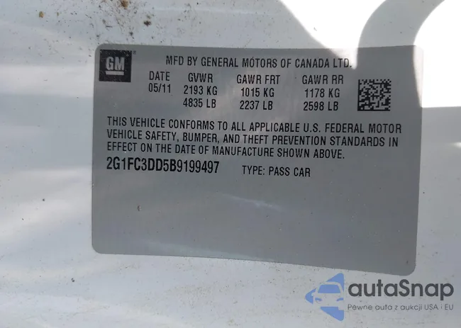 2G1FC3DD5B9199497: 42389786