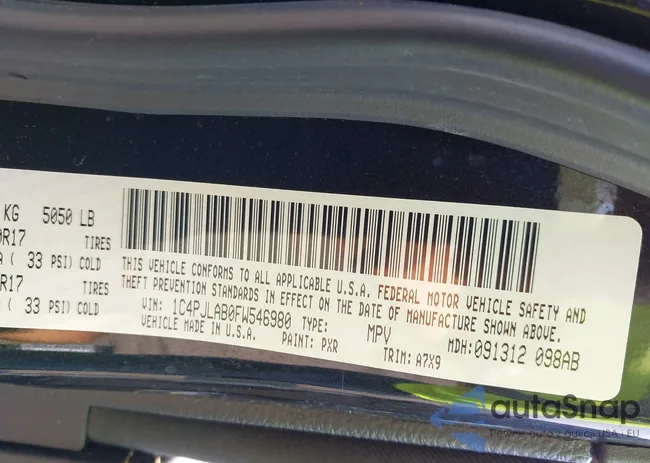 1C4PJLAB0FW546980: 42389817