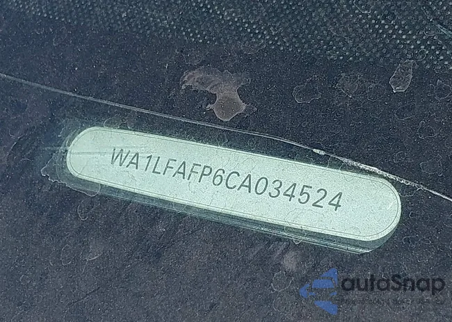 WA1LFAFP6CA034524: 42391148