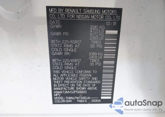 KNMAT2MV0JP566651: 42391217