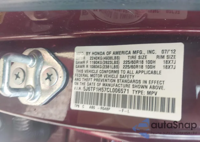 5J6TF1H57CL006571: 42391418