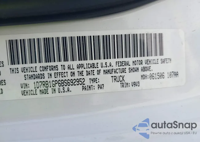 1D7RB1GP6BS692952: 42390552