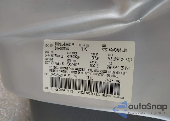 1Z7HC22K77S125178: 42390568