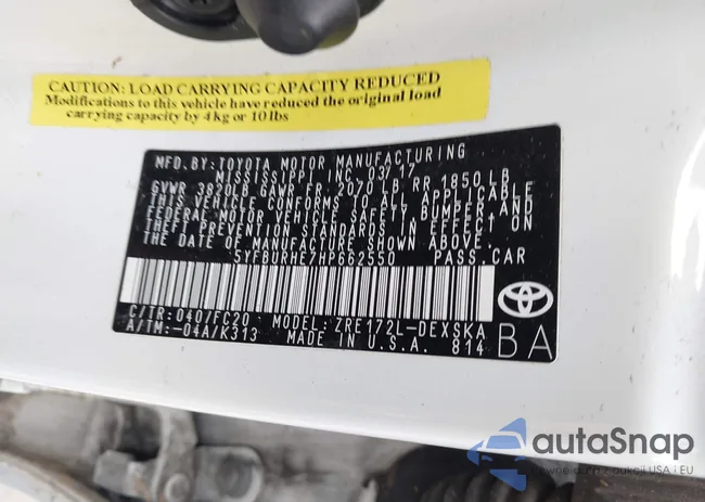 5YFBURHE7HP662550: 42390722