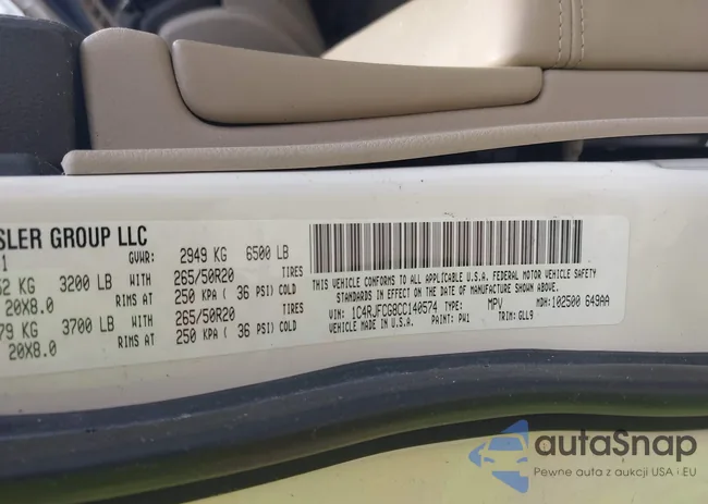 1C4RJFCG8CC140574: 42390750