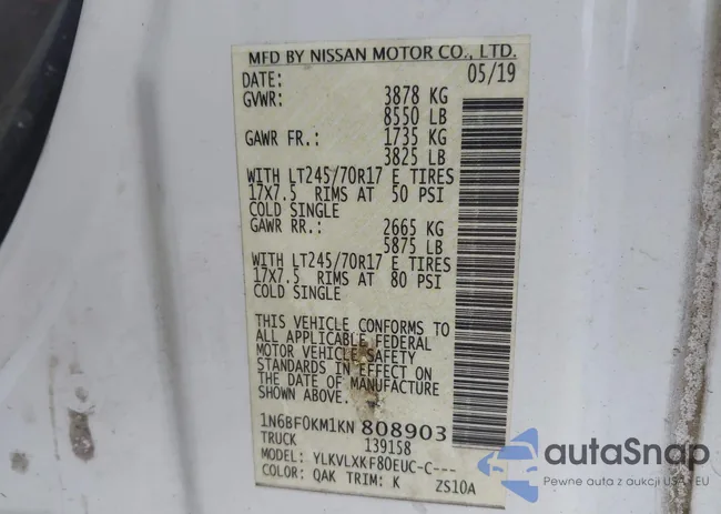 1N6BF0KM1KN808903: 42390760