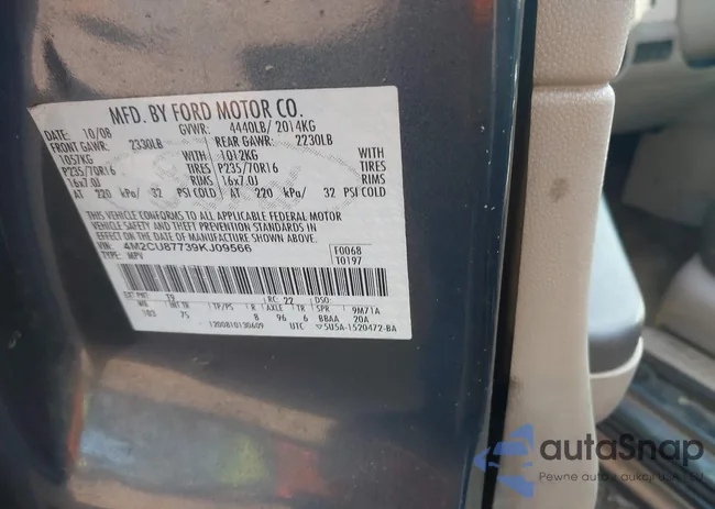 4M2CU87739KJ09566: 42391951