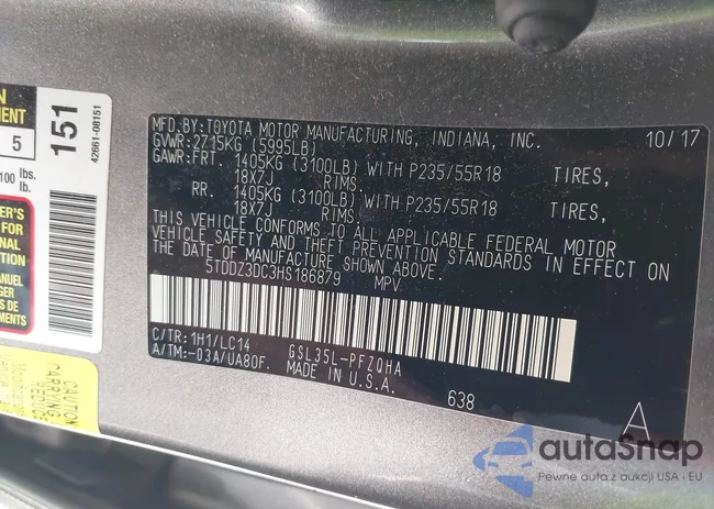 5TDDZ3DC3HS186879: 42392034