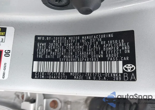 5YFBURHEXGP481893: 42392095