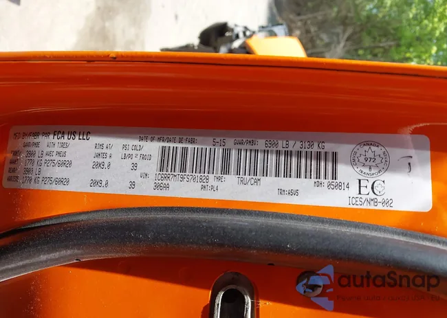 1C6RR7MT9FS701828: 42392876