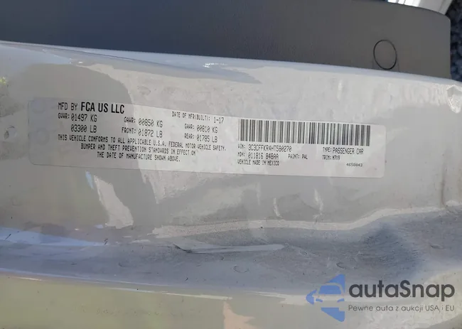 3C3CFFKR4HT580270: 42393111