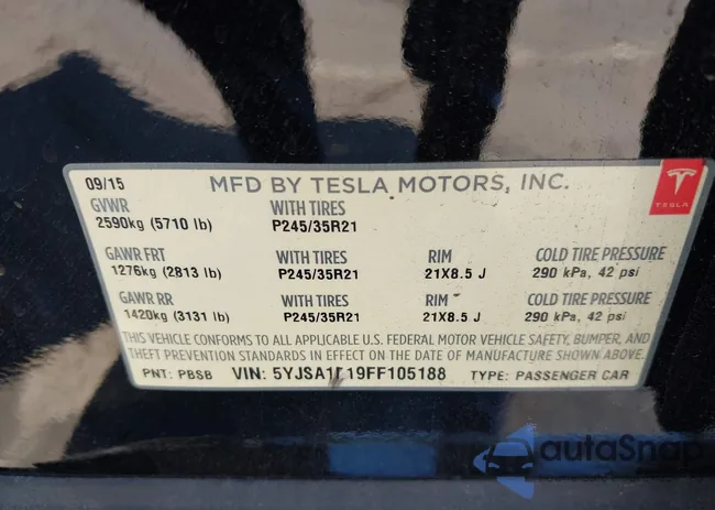 5YJSA1E19FF105188: 42393353