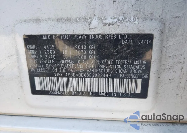 4S3BMBD68E3033499: 42393363