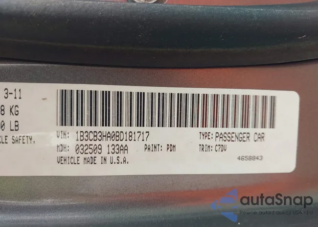 1B3CB3HA0BD181717: 42392507