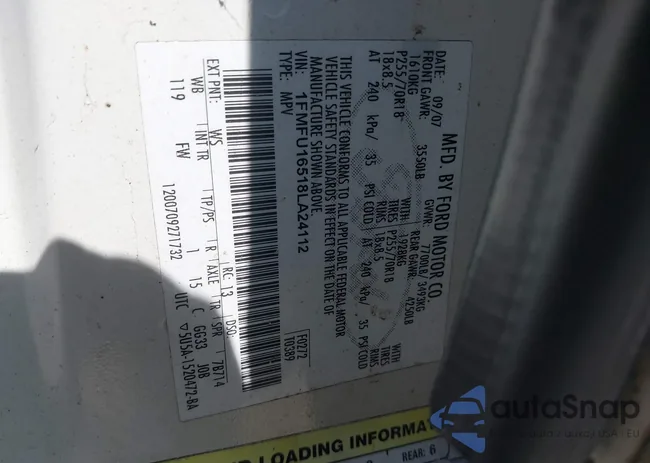 1FMFU16518LA24112: 42392536