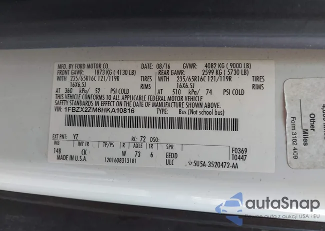 1FBZX2ZM6HKA10816: 42393943