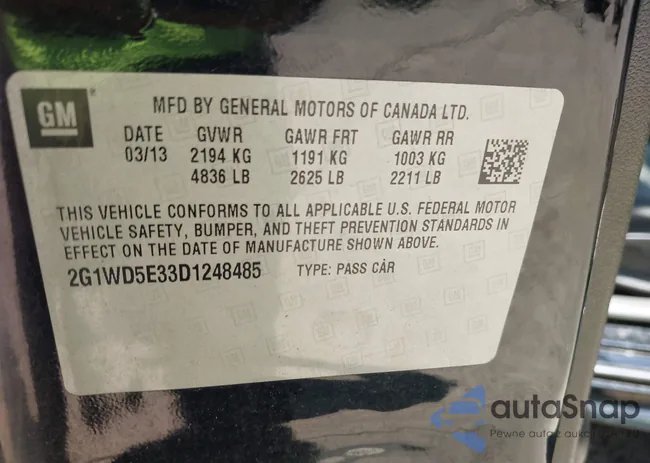 2G1WD5E33D1248485: 42393973